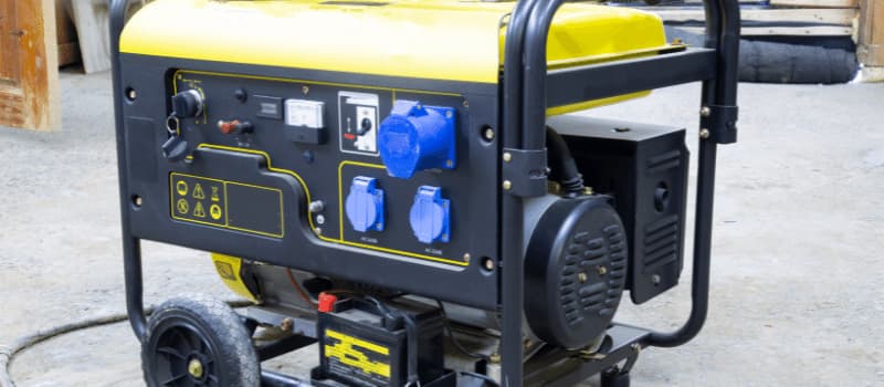 uncovered generator outdoors - can outdoor generators get wet