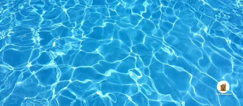 pool water - crystal clear water