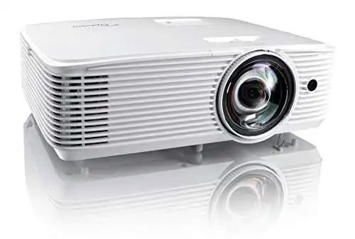 Optoma EH412ST Short Throw 1080P HDR Professional Projector | Super Bright 4000 Lumens