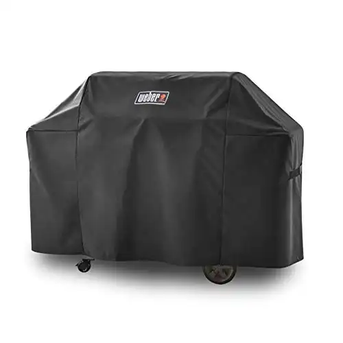 Grill Cover 7131 for Weber Genesis II 4 Burner Grill (65 x 44.5 x 25 inches) Black
